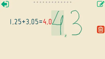 Captures d'écran de Mathe 6. Klasse
