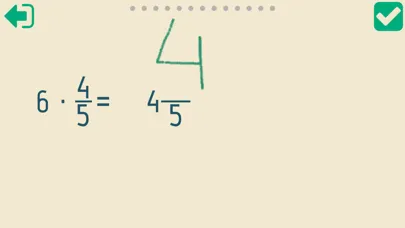 Captures d'écran de Mathe 6. Klasse