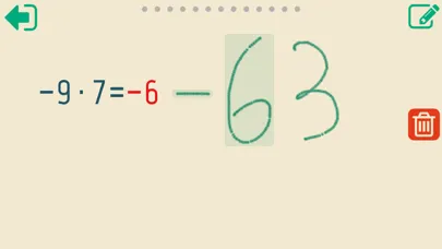 Captures d'écran de Mathe 6. Klasse
