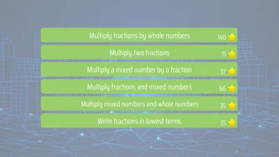 MathShot Multiplying Fractions Ekran Görüntüleri