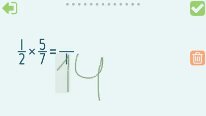 MathShot Multiplying Fractions Ekran Görüntüleri