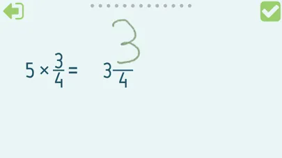 MathShot Multiplying Fractions Ekran Görüntüleri
