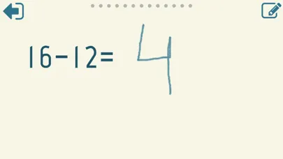 Tangkapan skrin Subtraction Math Trainer