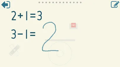 Tangkapan skrin Subtraction Math Trainer