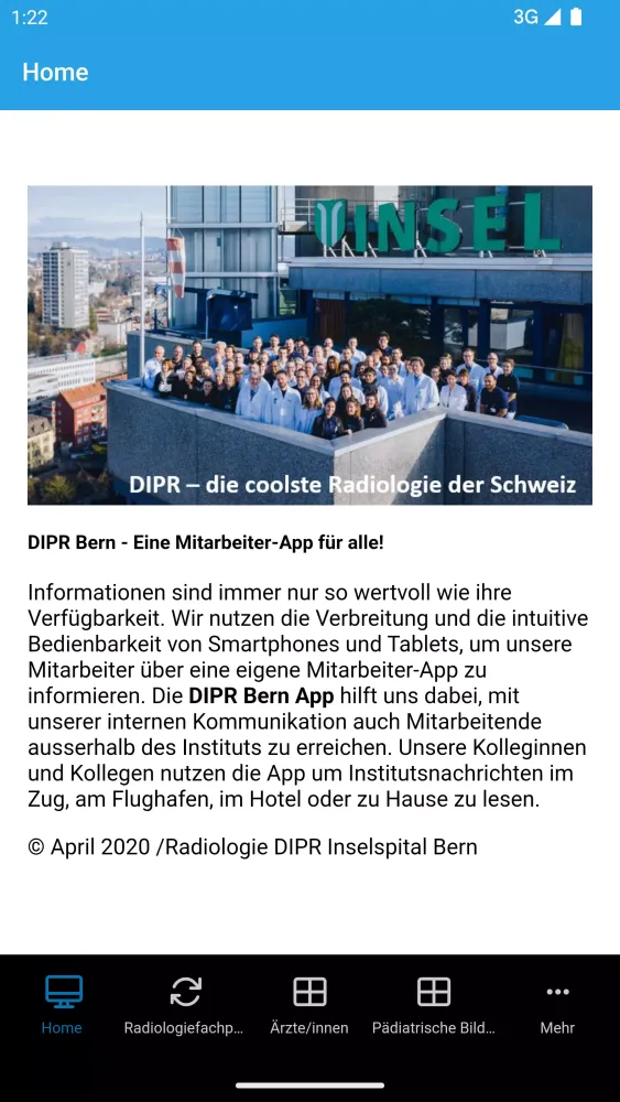 DIPR Bern スクリーンショット