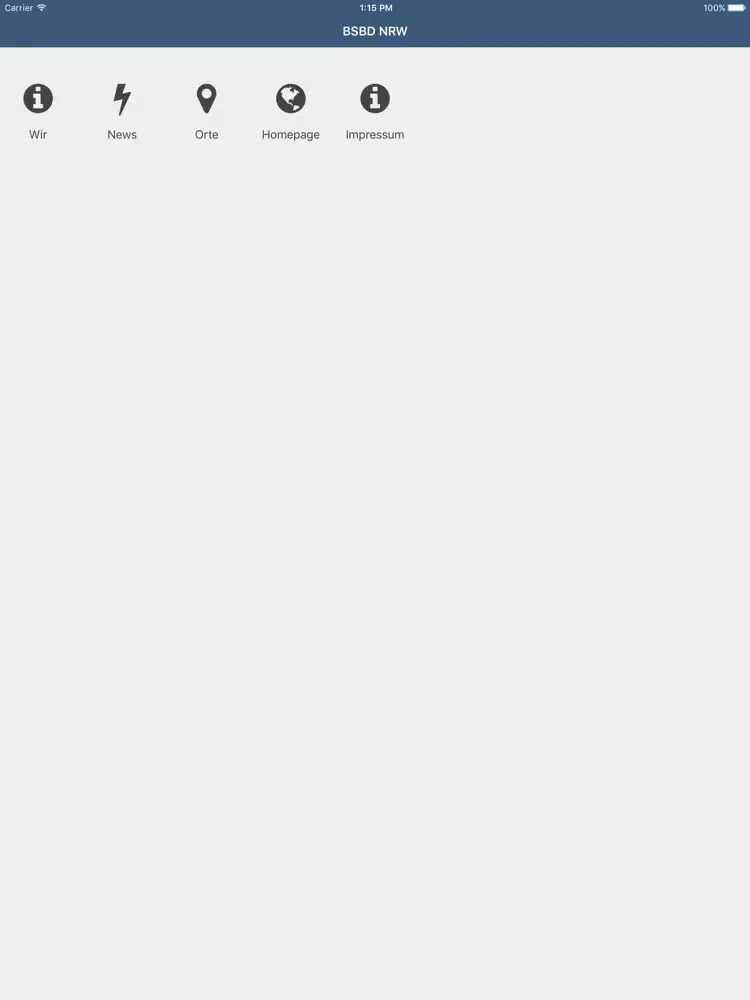 BSBD NRW e.V. iPad 应用截图