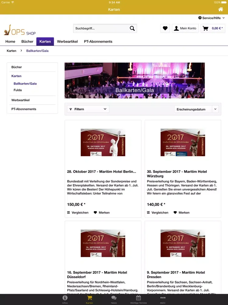 Mittelstandspreis iPad 应用截图