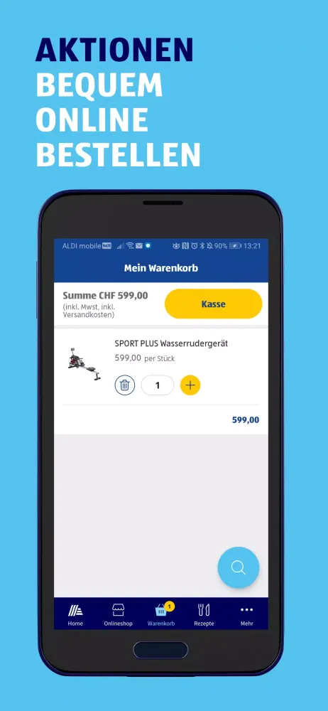 ALDI SUISSE Screenshots
