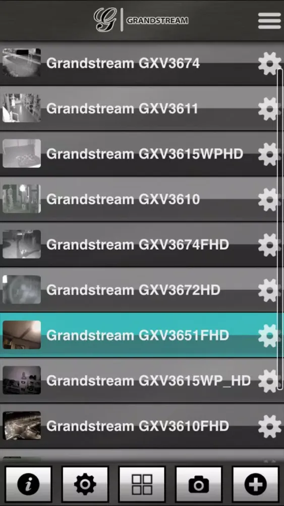 Screenshot di Grandstream FC
