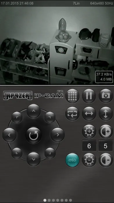 Captures d'écran de ipCam FC - for IP Cameras