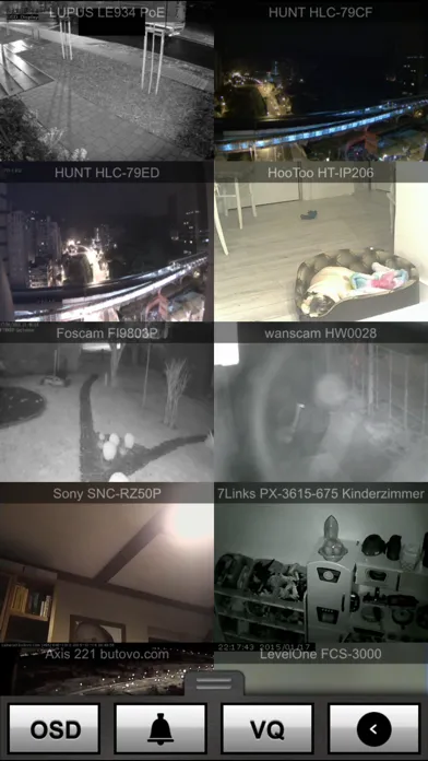 Captures d'écran de ipCam FC - for IP Cameras
