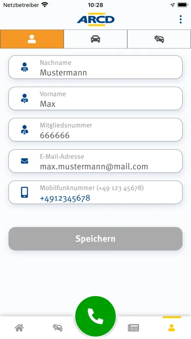 ARCD-Pannenhilfe Screenshots
