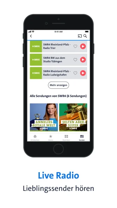 ARD Audiothek سکرین شاٹس