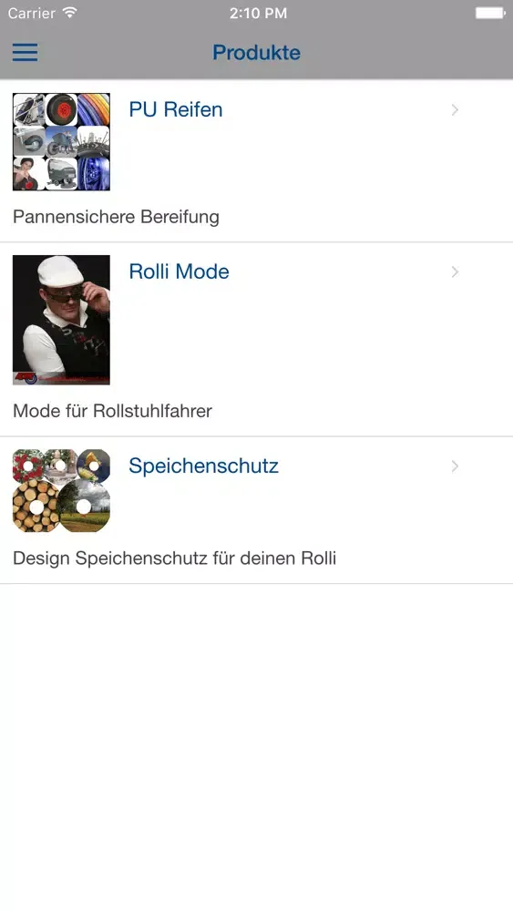 Zrzuty ekranu KIK Reifen