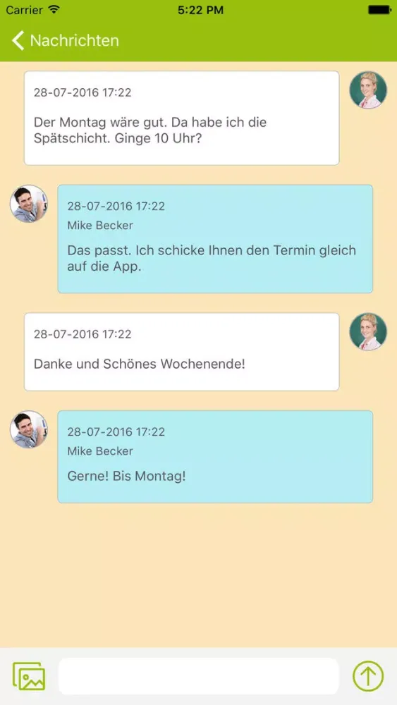 Capturas de pantalla de Bauverein Friemersheim direkt