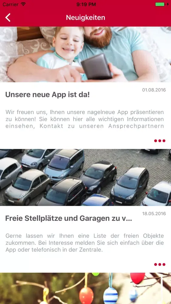 Tangkapan skrin GWV Bochum direkt