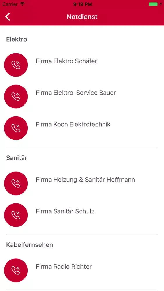 Tangkapan skrin GWV Bochum direkt