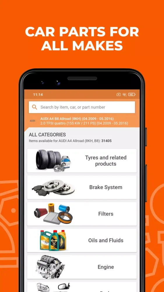 AUTODOC: buy car parts online Screenshots