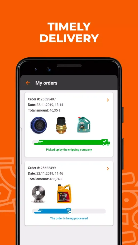 AUTODOC: buy car parts online Screenshots