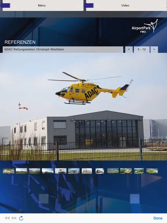 Capturas de pantalla de AirportPark FMO iPad 