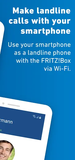 ภาพหน้าจอของ FRITZ!App Fon
