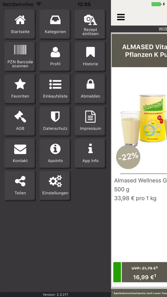 Capturas de tela do DIE APOTHEKE AM DERMATOLOGIKUM