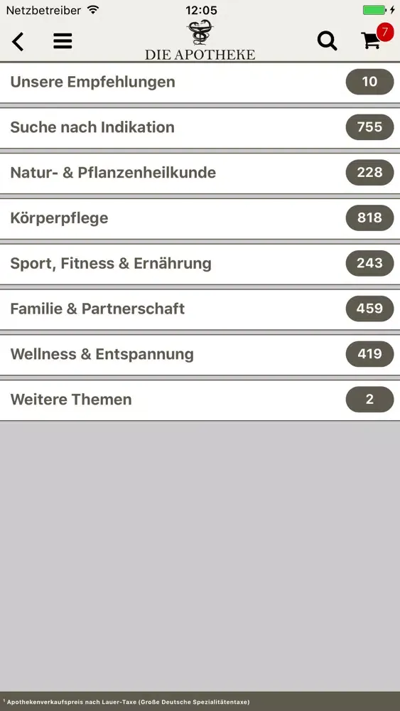 Capturas de tela do DIE APOTHEKE AM DERMATOLOGIKUM