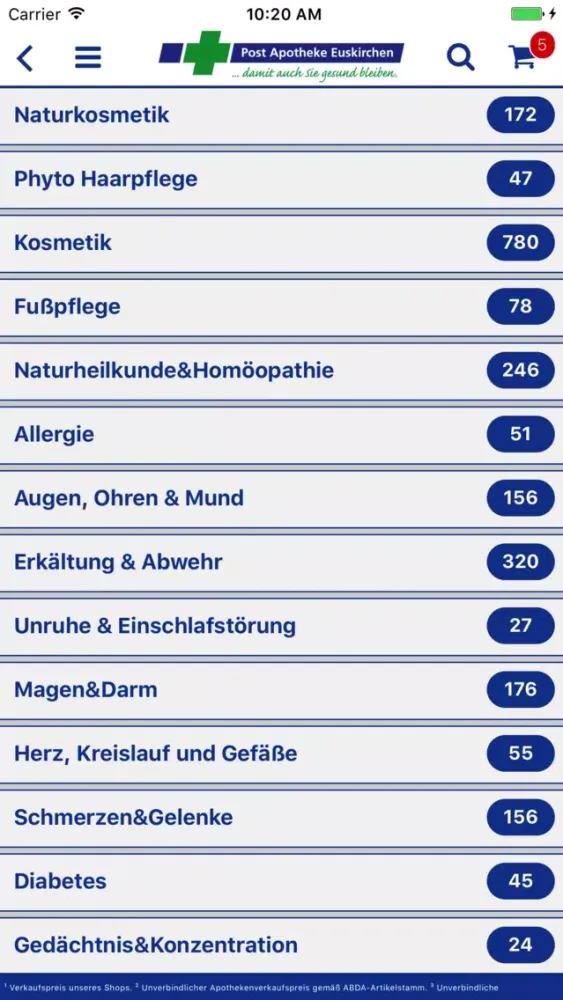 Post Apotheke Euskirchen Screenshots