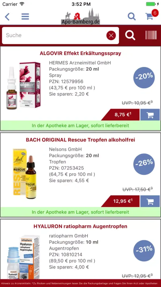 Rosen-Apotheke, Bamberg স্ক্রিনশট