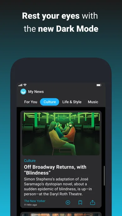 Capturas de tela do upday - Big News in Short Time
