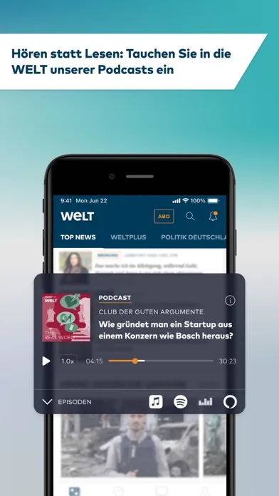 WELT News & Live-TV Screenshots