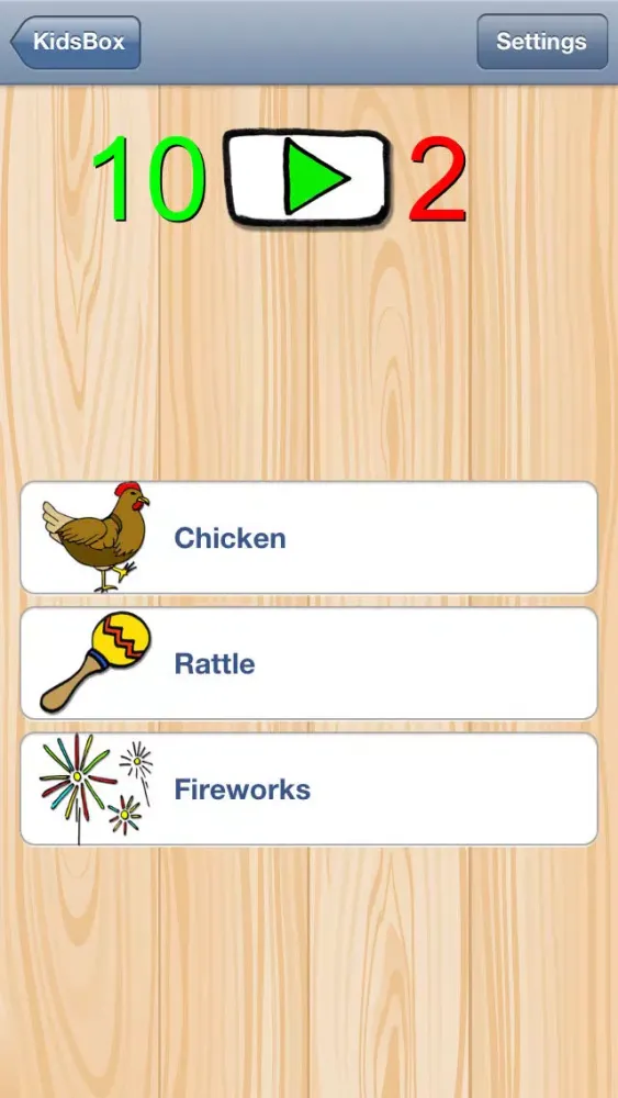 Captures d'écran de Kidsbox