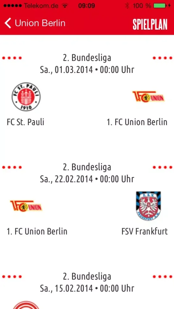 1. FC Union Berlin スクリーンショット