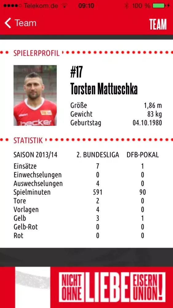 1. FC Union Berlin スクリーンショット