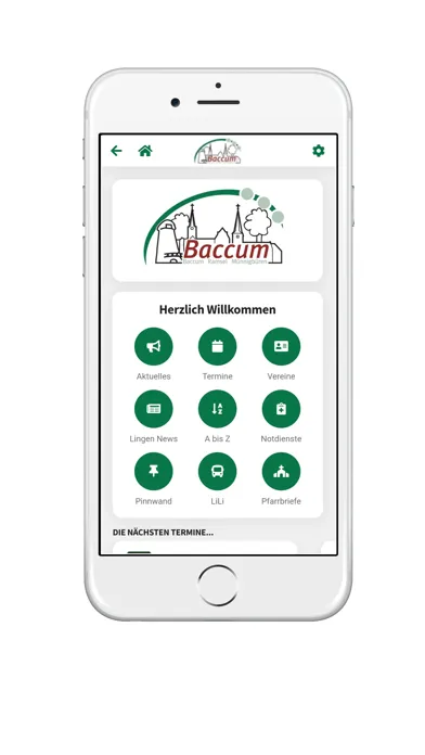 Скриншоты Baccum App
