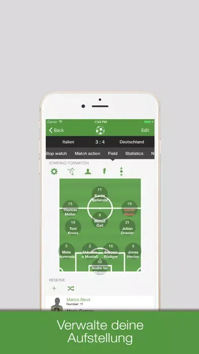 Ảnh chụp màn hình của Club House Team