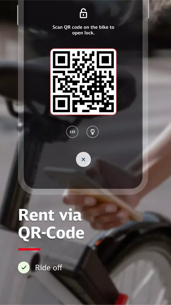 ภาพหน้าจอของ Call a Bike