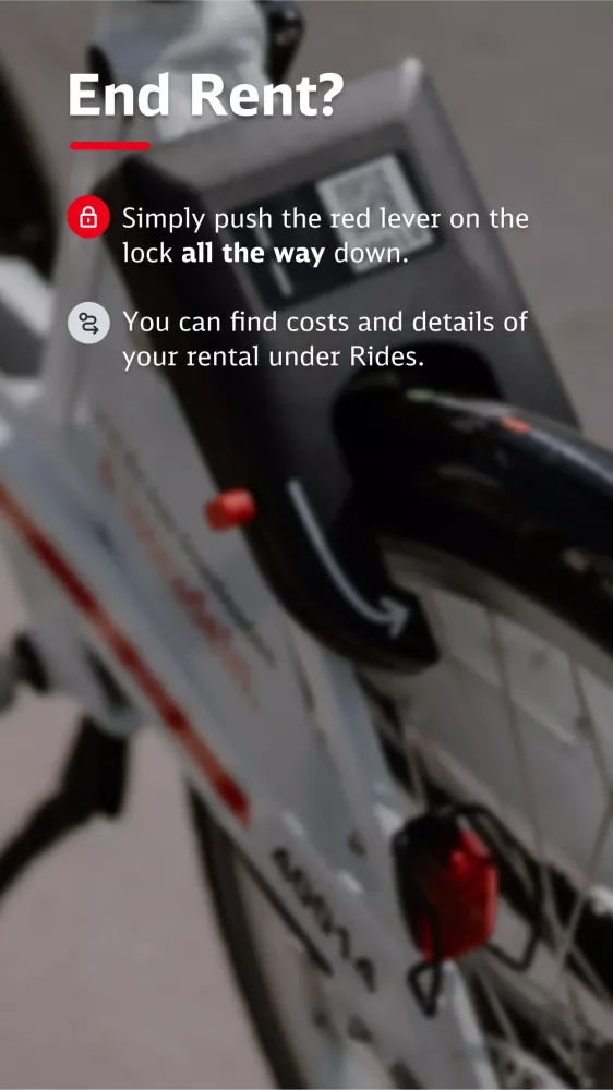 ภาพหน้าจอของ Call a Bike
