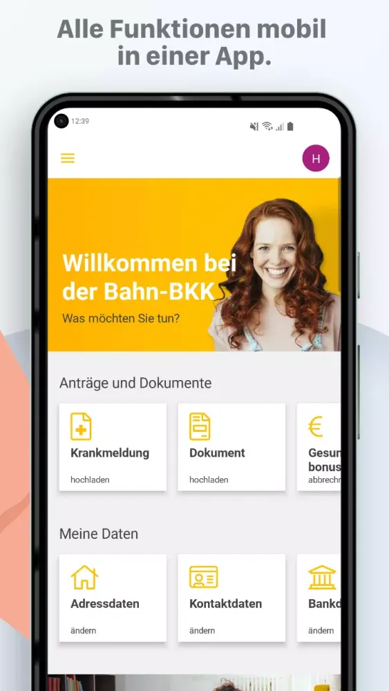 BAHN-BKK Screenshots