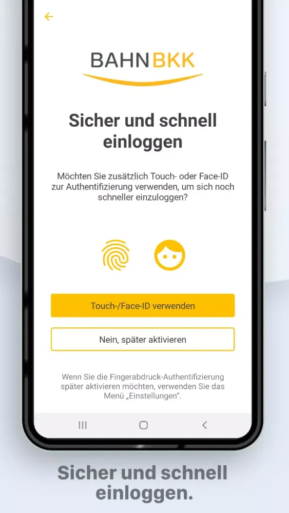 BAHN-BKK Screenshots