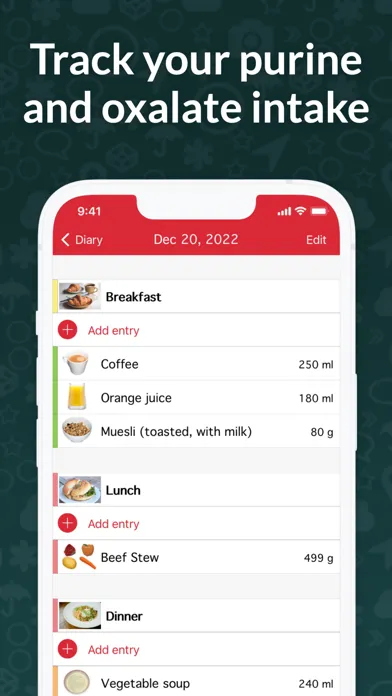 OxiPur – Gout & Kidney Stones Screenshots
