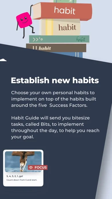 Capturas de tela do Habit Guide: Routines Tracker