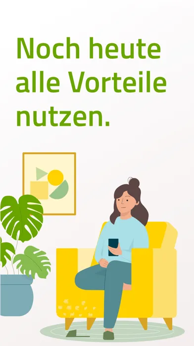 Zrzuty ekranu BARMER-App