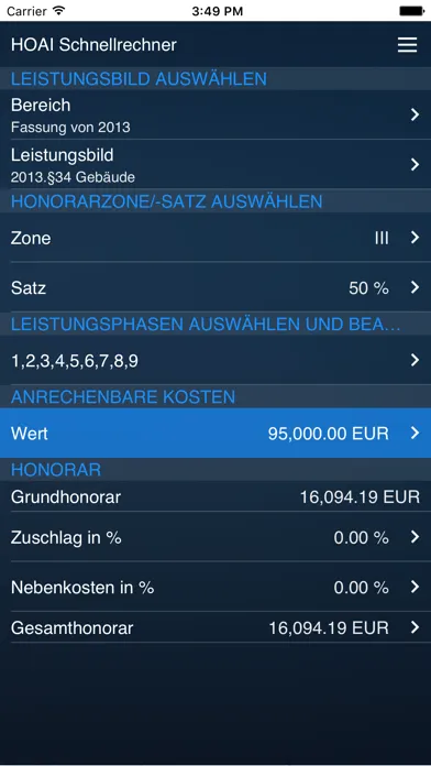 تصاویر HOAI Schnellrechner