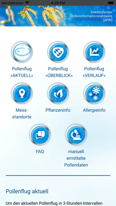 ePIN - Pollenflug Bayern 스크린샷