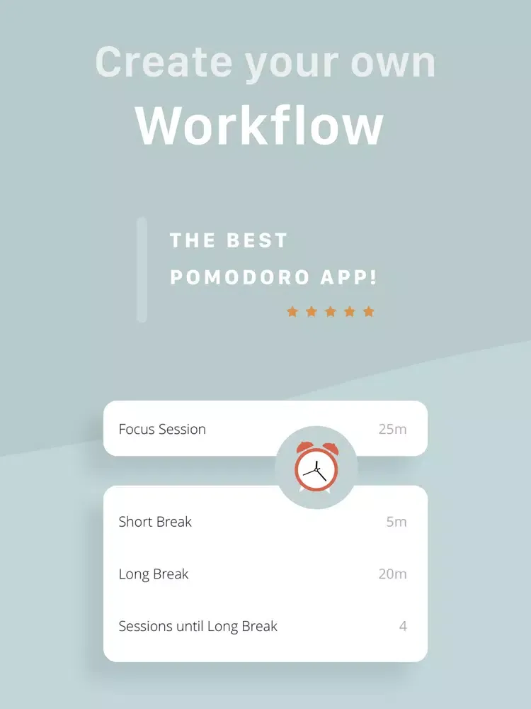Flip: Focus Timer for Pomodoro iPad  Screenshots