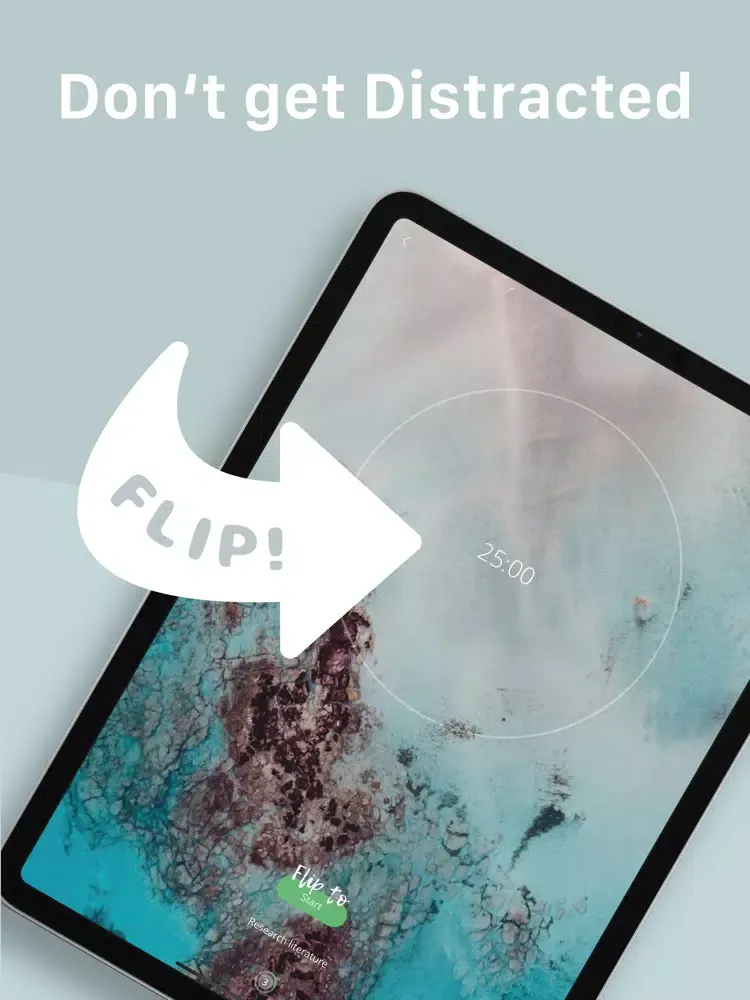 Flip: Focus Timer for Pomodoro iPad  Screenshots