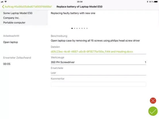 SODALIS iPad  Ekran Görüntüleri