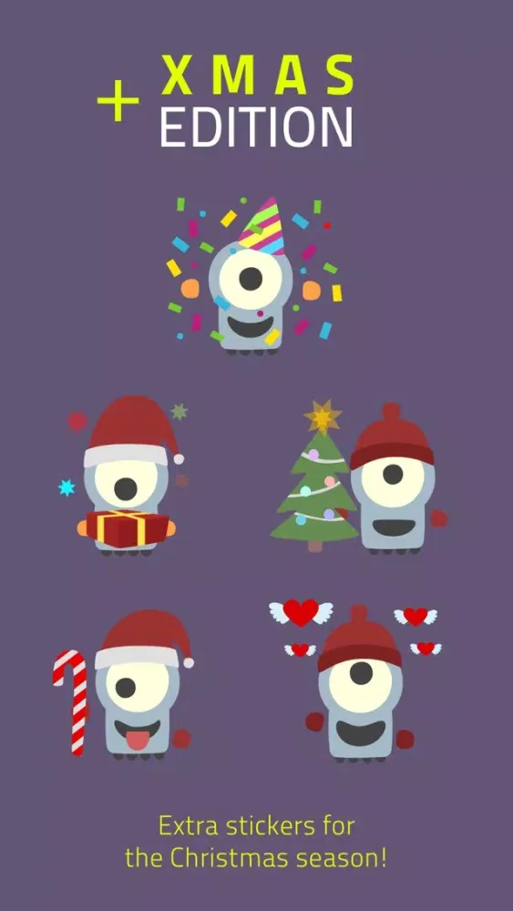 Скриншоты Emoji Bots animated