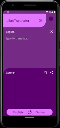 Capturas de pantalla de LibreTranslator